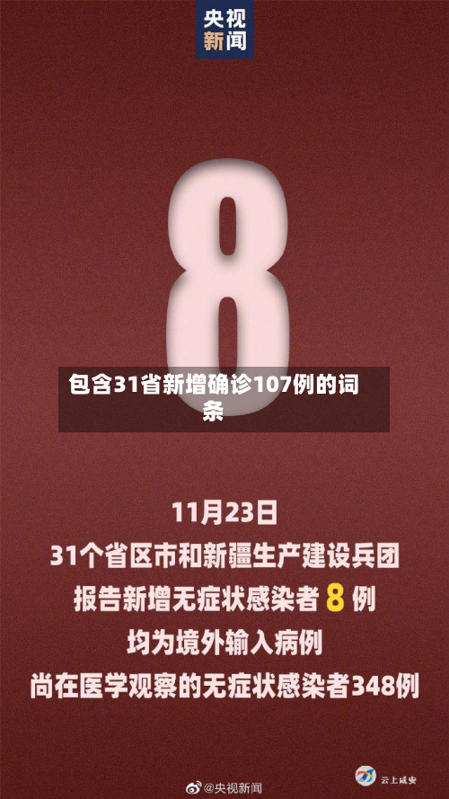 包含31省新增确诊107例的词条