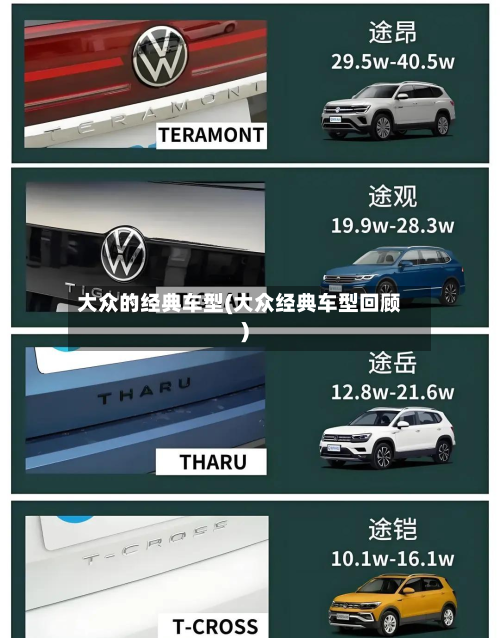大众的经典车型(大众经典车型回顾)