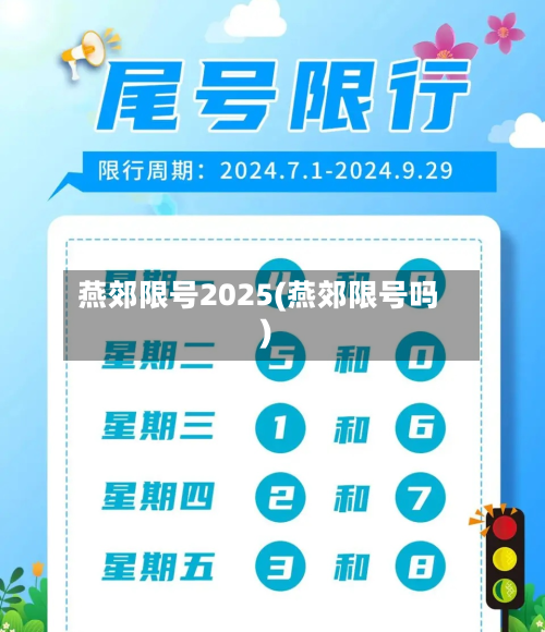 燕郊限号2025(燕郊限号吗)-第2张图片