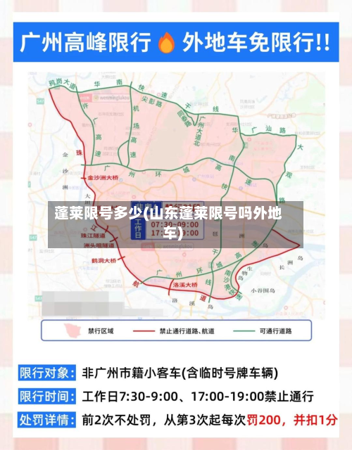 蓬莱限号多少(山东蓬莱限号吗外地车)