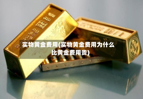 实物黄金费用(实物黄金费用为什么比黄金费用贵)-第2张图片