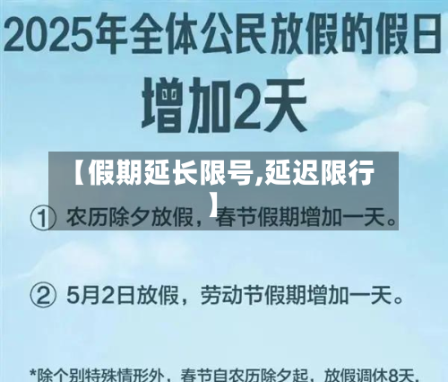 【假期延长限号,延迟限行】-第2张图片