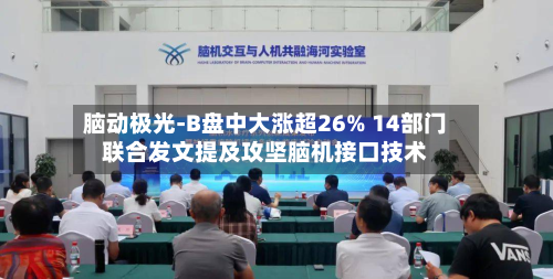 脑动极光-B盘中大涨超26% 14部门联合发文提及攻坚脑机接口技术-第1张图片