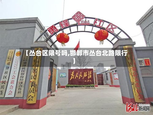 【丛台区限号吗,邯郸市丛台北路限行】