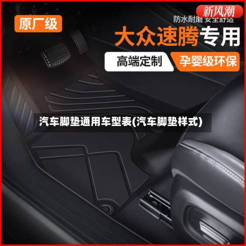 汽车脚垫通用车型表(汽车脚垫样式)-第3张图片
