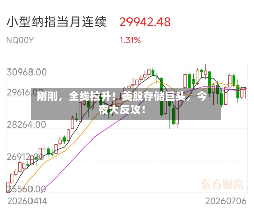 刚刚，全线拉升！美股存储巨头	，今夜大反攻！-第2张图片