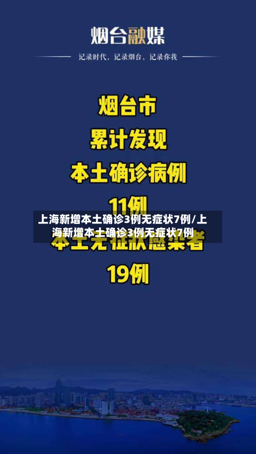 上海新增本土确诊3例无症状7例/上海新增本土确诊3例无症状7例
