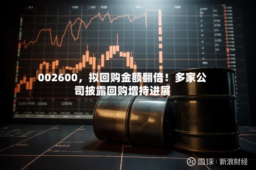 002600，拟回购金额翻倍！多家公司披露回购增持进展-第3张图片