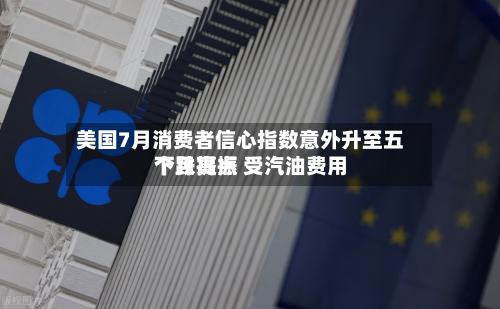 美国7月消费者信心指数意外升至五个月高点 受汽油费用下跌提振