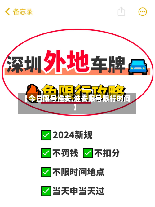 【今日限号淮安,淮安限号限行时间】