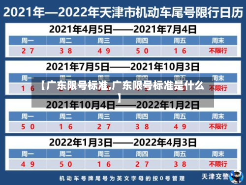 【广东限号标准,广东限号标准是什么】-第3张图片