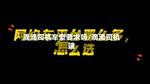 滴滴司机车型要求吗/滴滴司机端-第2张图片