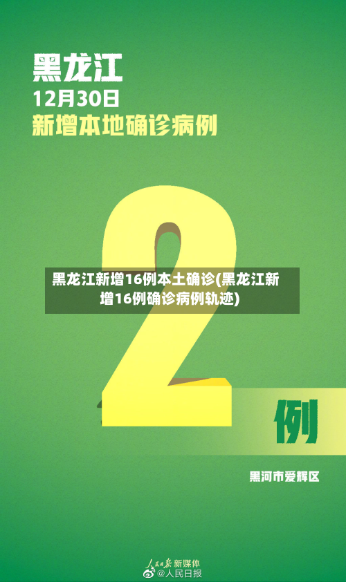 黑龙江新增16例本土确诊(黑龙江新增16例确诊病例轨迹)-第2张图片