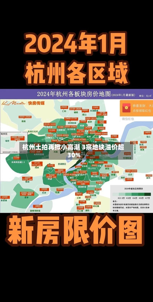 杭州土拍再掀小高潮 3宗地块溢价超30%-第2张图片