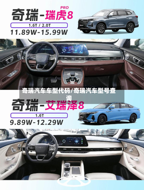 奇瑞汽车车型代码/奇瑞汽车型号查询