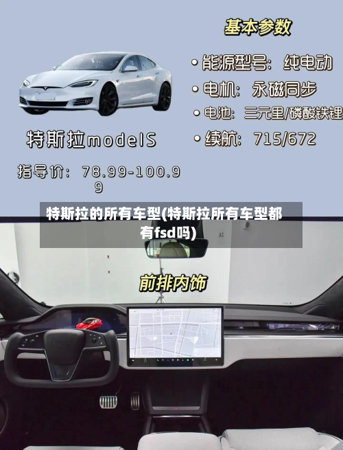 特斯拉的所有车型(特斯拉所有车型都有fsd吗)