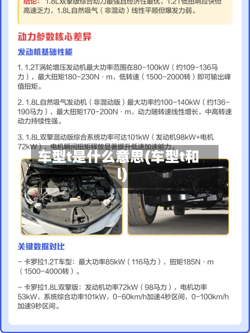 车型t是什么意思(车型t和l)