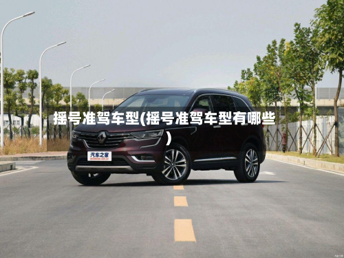 摇号准驾车型(摇号准驾车型有哪些)-第2张图片