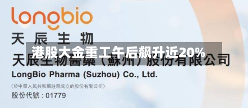 港股大金重工午后飙升近20%-第2张图片