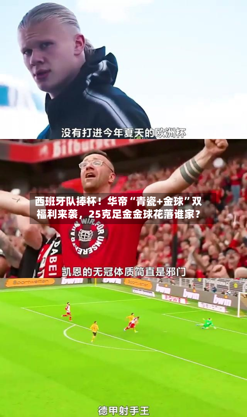 西班牙队捧杯！华帝“青瓷+金球”双福利来袭，25克足金金球花落谁家？-第2张图片
