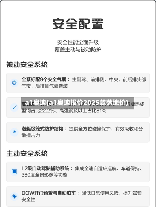 a1奥迪(a1奥迪报价2025款落地价)