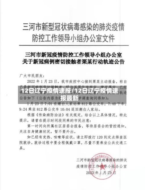 12日辽宁疫情速报/12日辽宁疫情速报最新