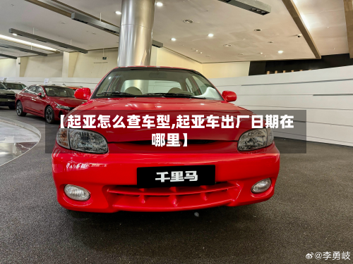 【起亚怎么查车型,起亚车出厂日期在哪里】-第3张图片