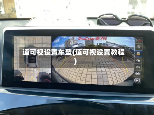 道可视设置车型(道可视设置教程)-第2张图片