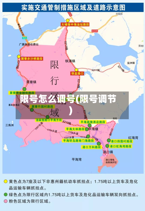 限号怎么调号(限号调节)