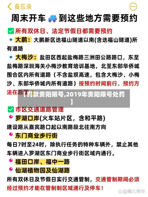 【罚款贵阳限号,2019年贵阳限号处罚】
