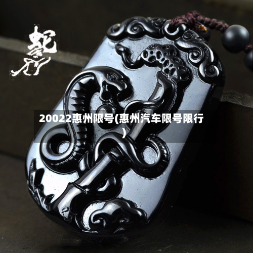 20022惠州限号(惠州汽车限号限行)-第2张图片