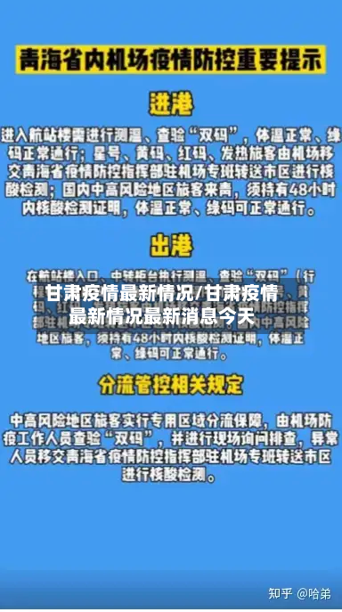 甘肃疫情最新情况/甘肃疫情最新情况最新消息今天