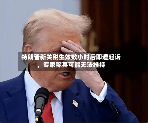 特朗普新关税生效数小时后即遭起诉	，专家称其可能无法维持-第2张图片